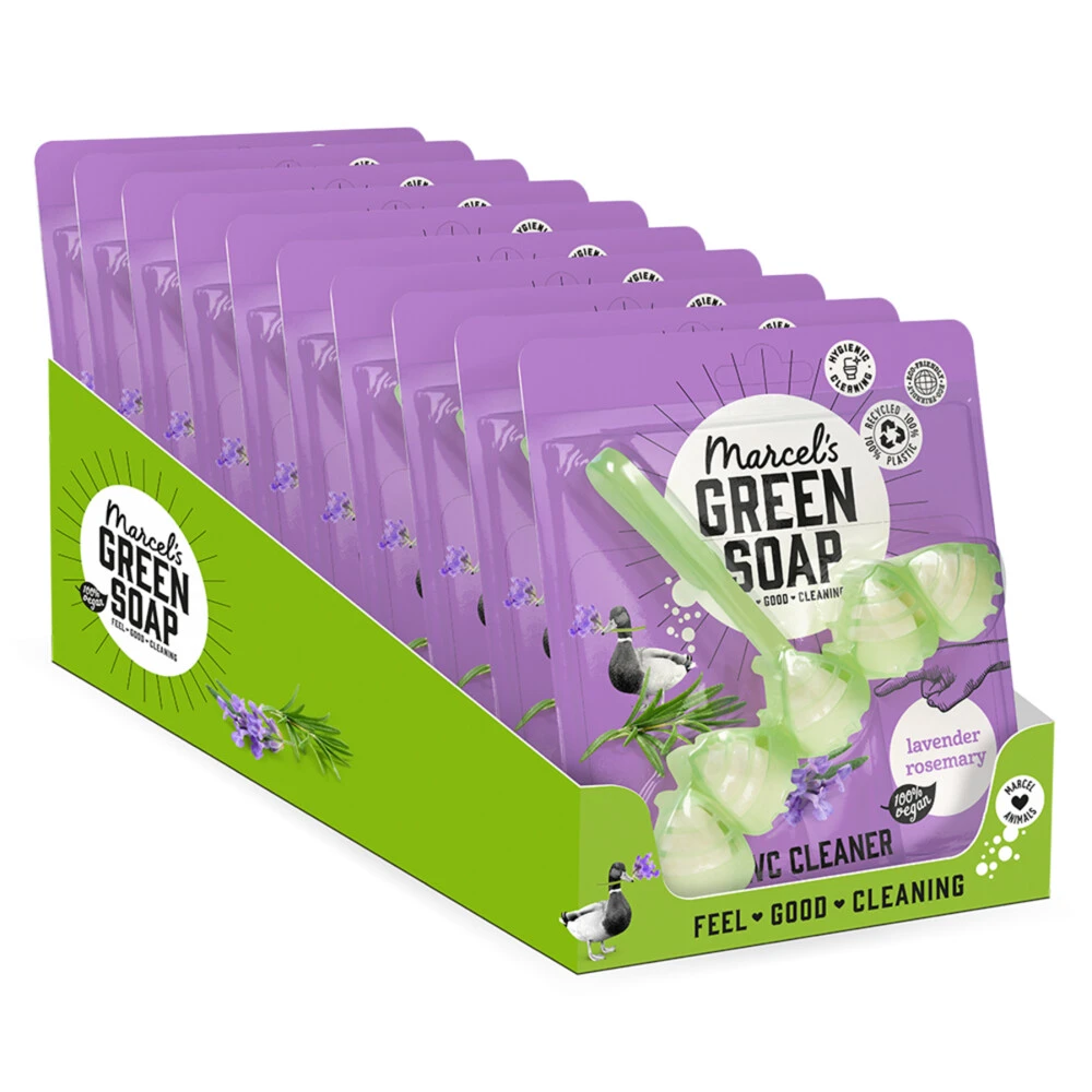 10x Marcelu0027s Green Soap Toiletblok Lavendel & Rozemarijn 3 10x Marcelu0027s Green Soap Toiletblok Lavendel & Rozemarijn