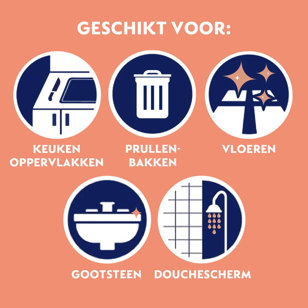 Dettol Power & Fresh Citrus Schoonmaakdoekjes & Allesreiniger Spray Pakket 4 Dettol Power & Fresh Citrus Schoonmaakdoekjes & Allesreiniger Spray Pakket - Afbeelding 2