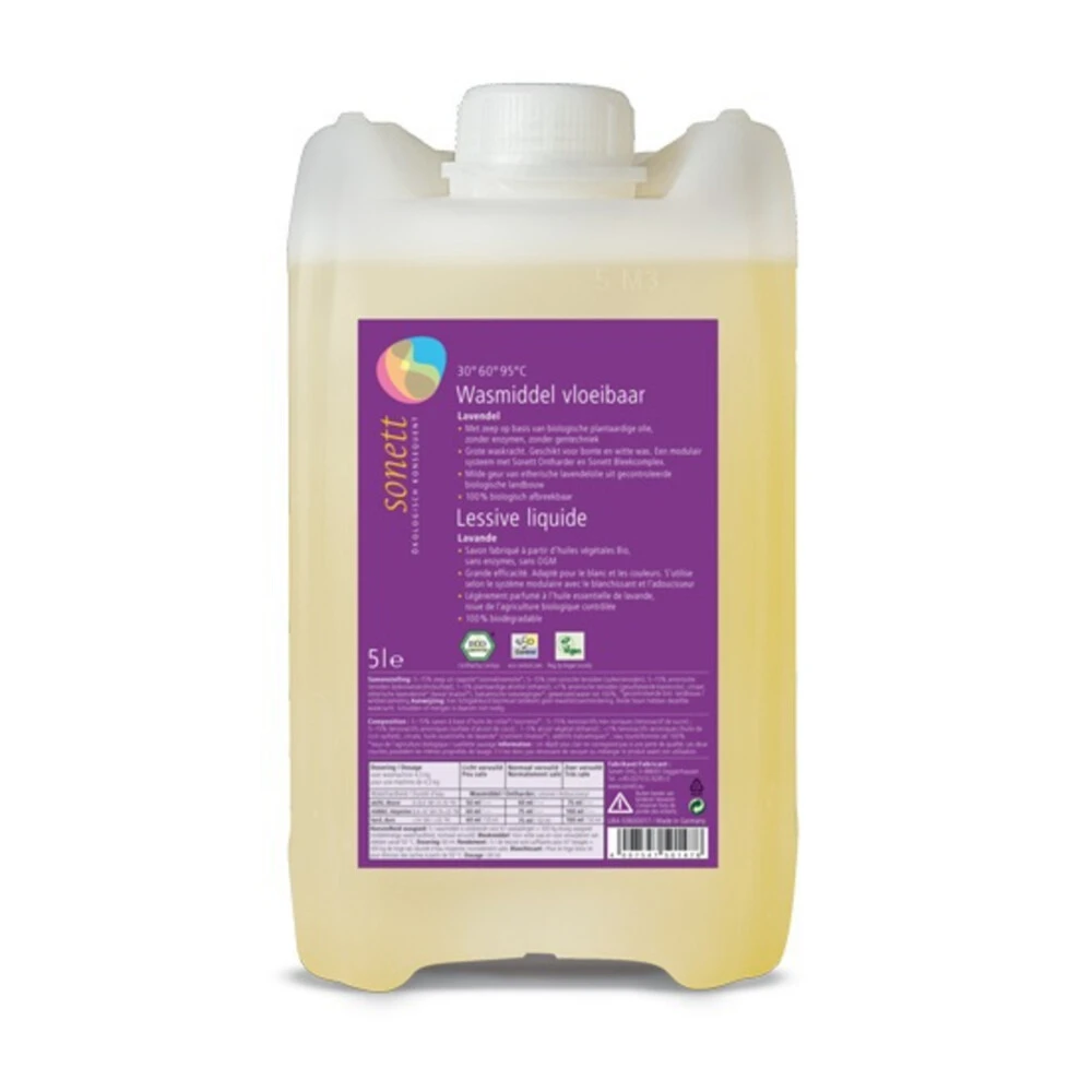 Sonett Wasmiddel Vloeibaar Lavendel 3 Sonett Wasmiddel Vloeibaar Lavendel