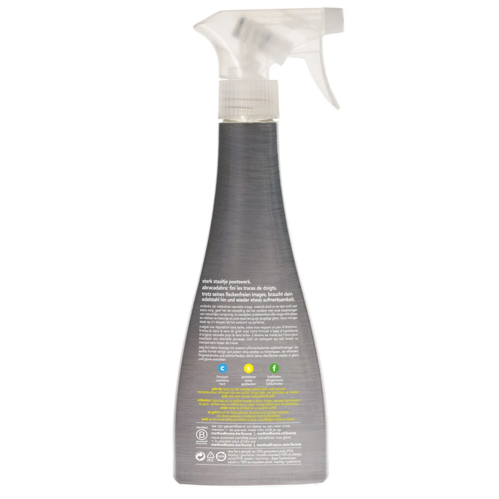 6x Method Roestvrijstaalreiniger 4 6x Method Roestvrijstaalreiniger - Afbeelding 2