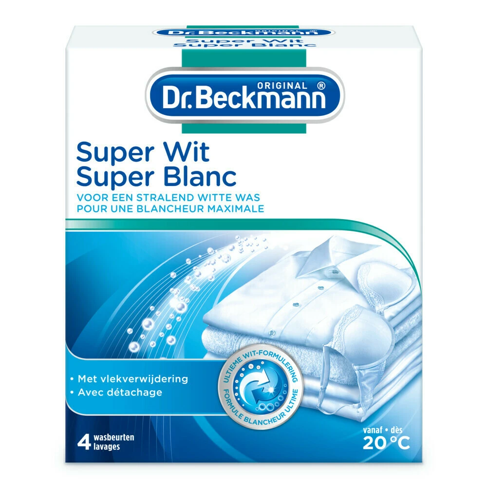 Dr. Beckmann Wit Textiel Pakket 4 Dr. Beckmann Wit Textiel Pakket - Afbeelding 2