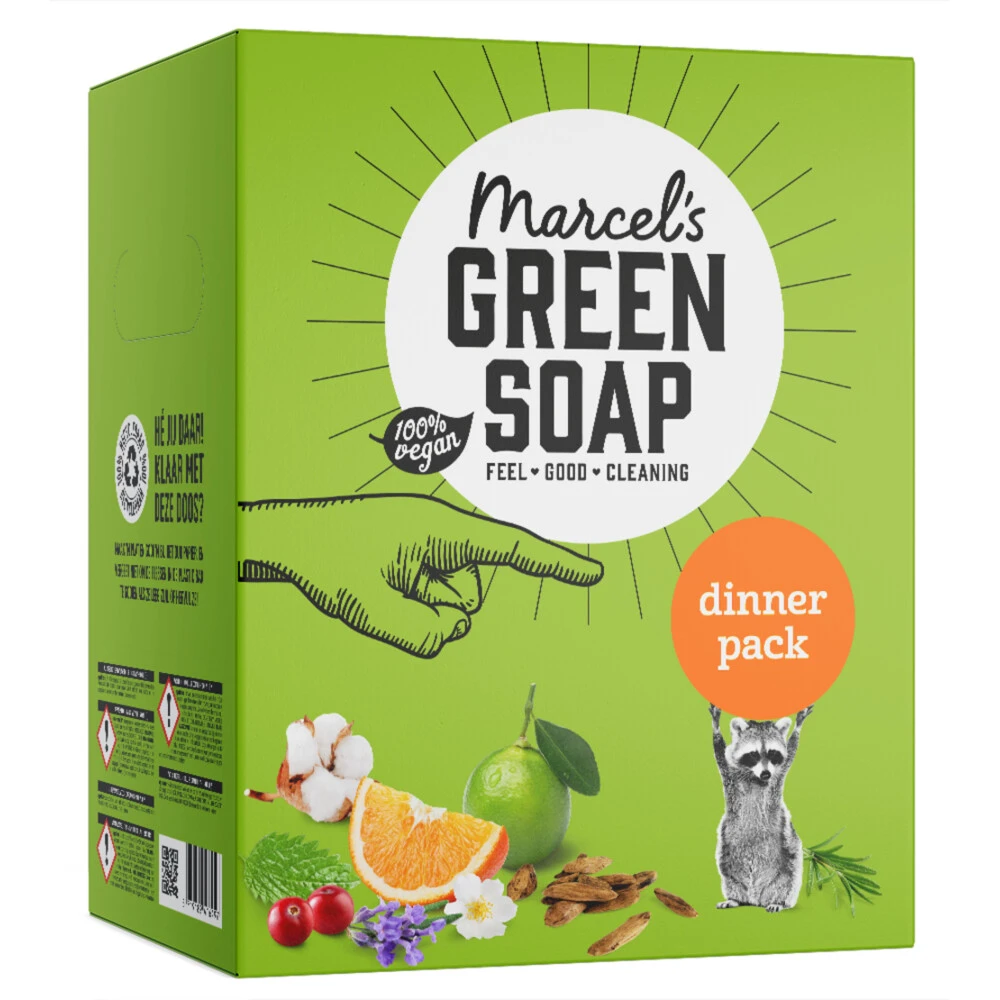 Marcelu0027s Green Soap Schoonmaakpakket Dinner 4 Marcelu0027s Green Soap Schoonmaakpakket Dinner - Afbeelding 2
