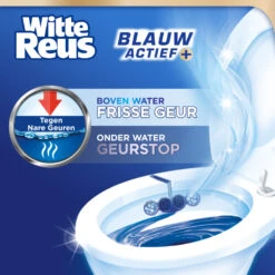 9x Witte Reus Toiletblok Blauw Actief Hygiene -Dreft Winkel 1019932 4