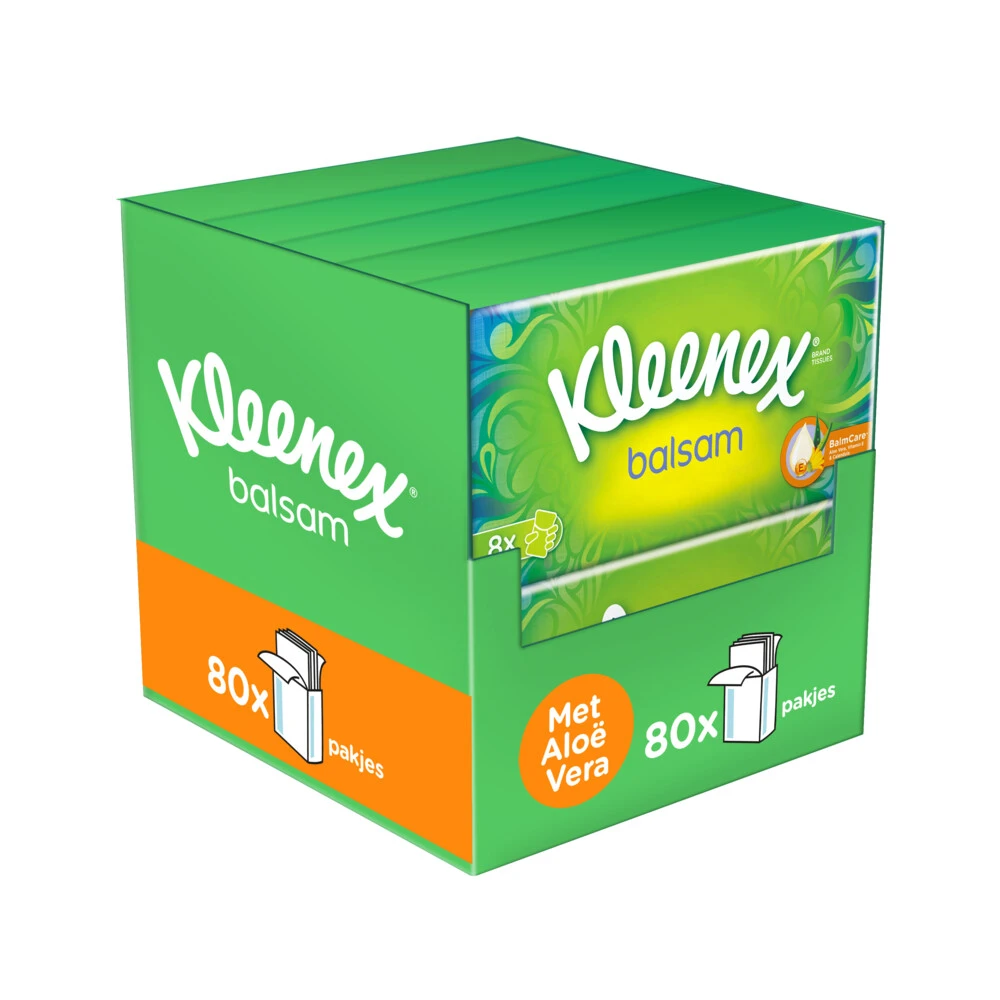 10x Kleenex Balsam Tissues 3 10x Kleenex Balsam Tissues - Afbeelding 2