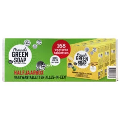 Marcelu0027s Green Soap Vaatwastabletten Grapefruit & Limoen Halfjaar Verpakking