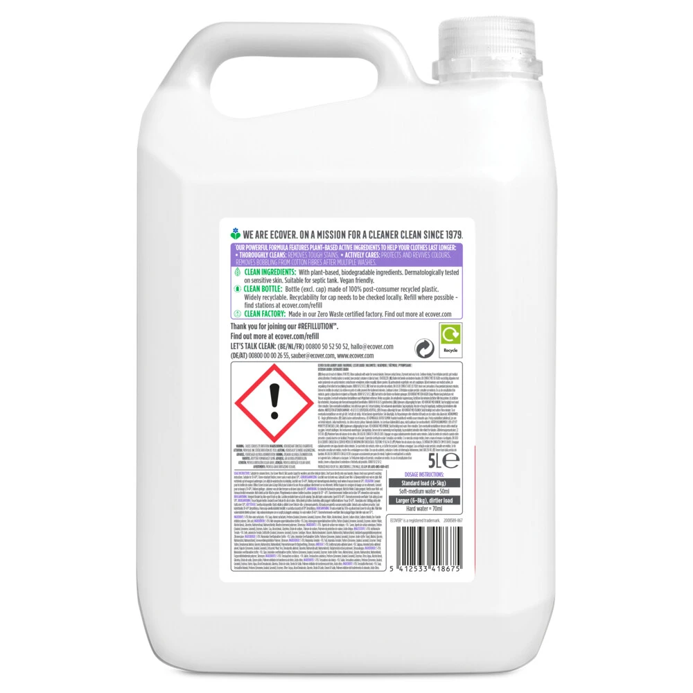 Ecover Vloeibaar Wasmiddel Color Appelbloesem Freesia 4 Ecover Vloeibaar Wasmiddel Color Appelbloesem Freesia - Afbeelding 2