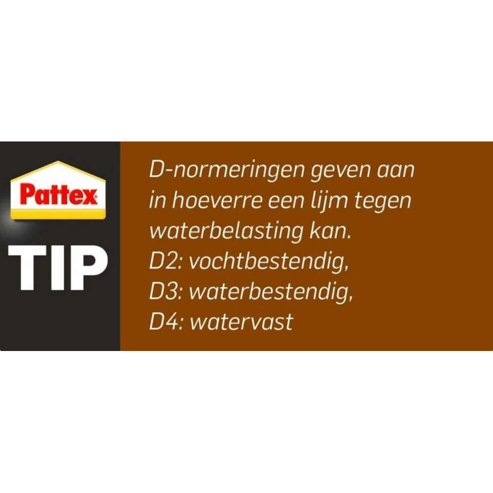 Pattex Houtlijm Super Waterproof 4 Pattex Houtlijm Super Waterproof - Afbeelding 2