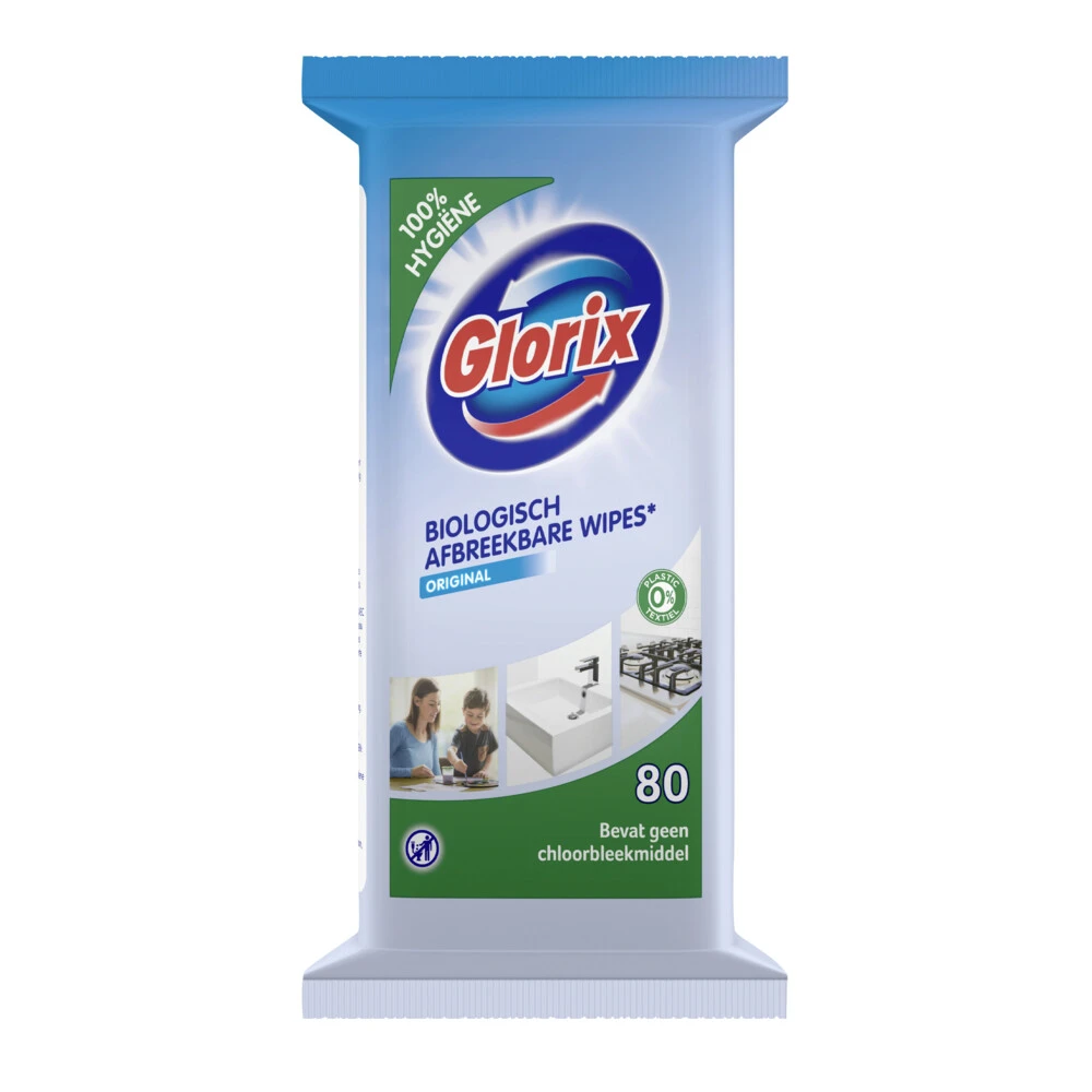 6x Glorix Schoonmaakdoekjes Original Ocean Fresh 3 6x Glorix Schoonmaakdoekjes Original Ocean Fresh