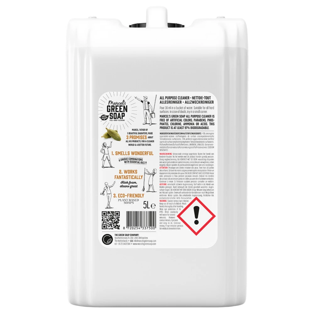 Marcelu0027s Green Soap Allesreiniger Sandelhout & Kardemom 4 Marcelu0027s Green Soap Allesreiniger Sandelhout & Kardemom - Afbeelding 2