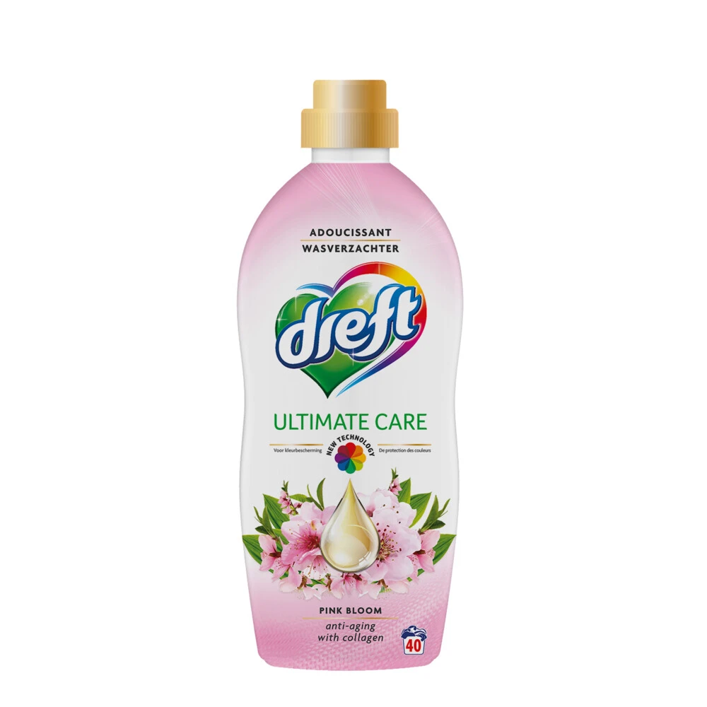 6x Dreft Wasverzachter Pink Bloom 3 6x Dreft Wasverzachter Pink Bloom