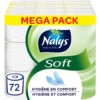3x Nalys Soft Hybride Toiletpapier In 80% Recycled Folie 2-laags -Dreft Winkel 1049579