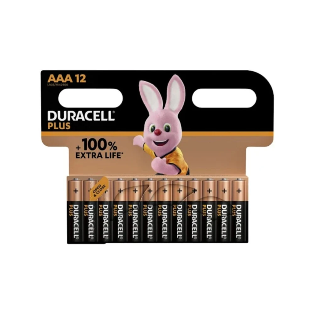 Duracell AAA Alkaline Batterij Plus Power 3 Duracell AAA Alkaline Batterij Plus Power