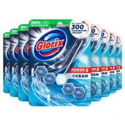 Glorix Toiletblok Power 5 Ocean Halfjaarbox