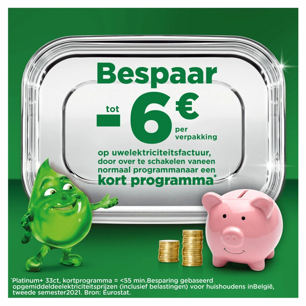 Dreft Platinum Plus All In One Vaatwastabletten Lemon 6 Dreft Platinum Plus All In One Vaatwastabletten Lemon - Afbeelding 4