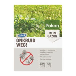 6x Pokon Onkruid Weg Voor 40m2