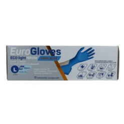 Eurogloves ECO Light Nitrile Handschoenen Blauw Maat L