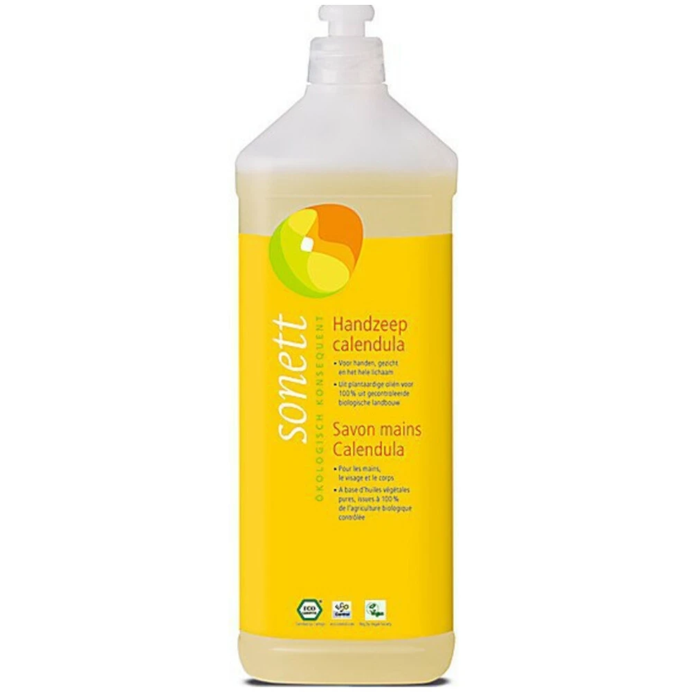 Sonett Handzeep Calendula Biologisch 3 Sonett Handzeep Calendula Biologisch