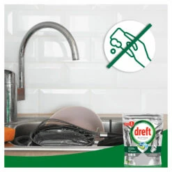 5x Dreft Platinum All In One Vaatwascapsules Regular -Dreft Winkel 1057911 6