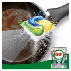 Dreft Platinum All In One Vaatwascapsules Citroen -Dreft Winkel 1057917 6