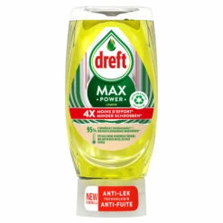 8x Dreft Max Power Afwasmiddel Lemon
