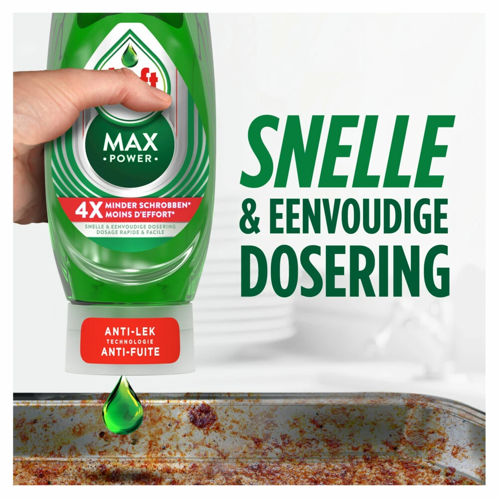 8x Dreft Max Power Afwasmiddel Original 4 8x Dreft Max Power Afwasmiddel Original - Afbeelding 2