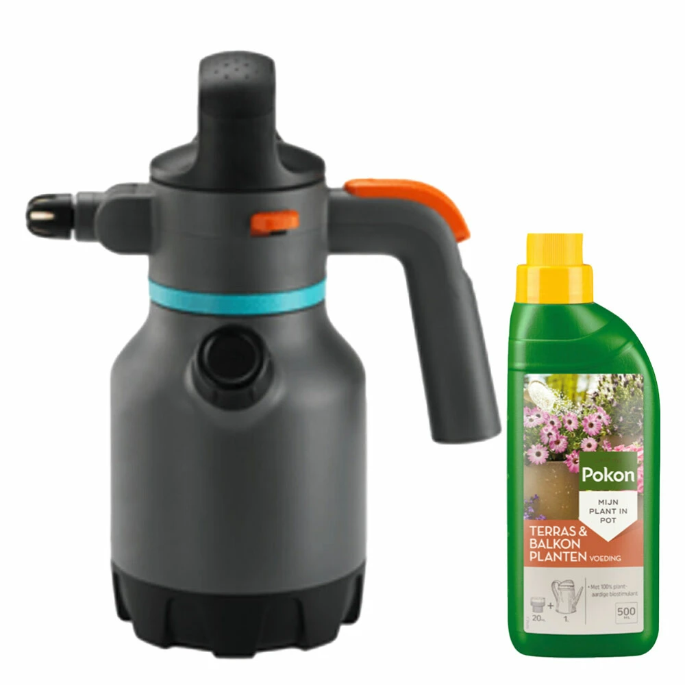 Pokon + Gardena Balkon En Terrasplanten Pakket 3 Pokon + Gardena Balkon En Terrasplanten Pakket