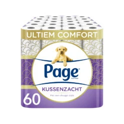 5x Page Toiletpapier Kussenzacht 3-laags