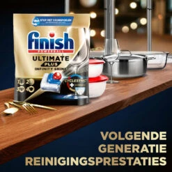 Finish Ultimate+ All In 1 Infinity Shine Regular Vaatwastabletten Regular -Dreft Winkel 1067032 5