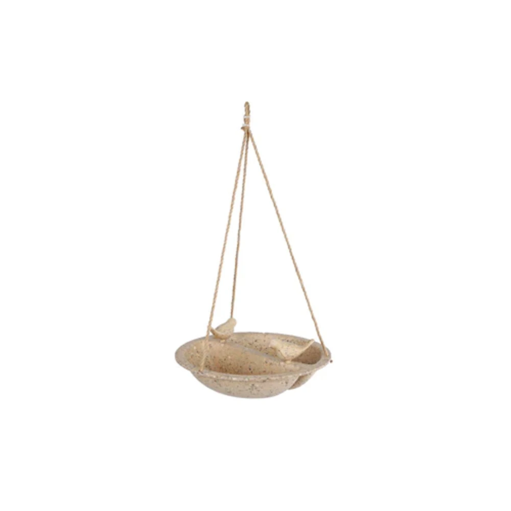 Vogel Voer/Waterbad 27 X 27 X 6 Cm Bamboo/Bonenschil 3 Vogel Voer/Waterbad 27 X 27 X 6 Cm Bamboo/Bonenschil
