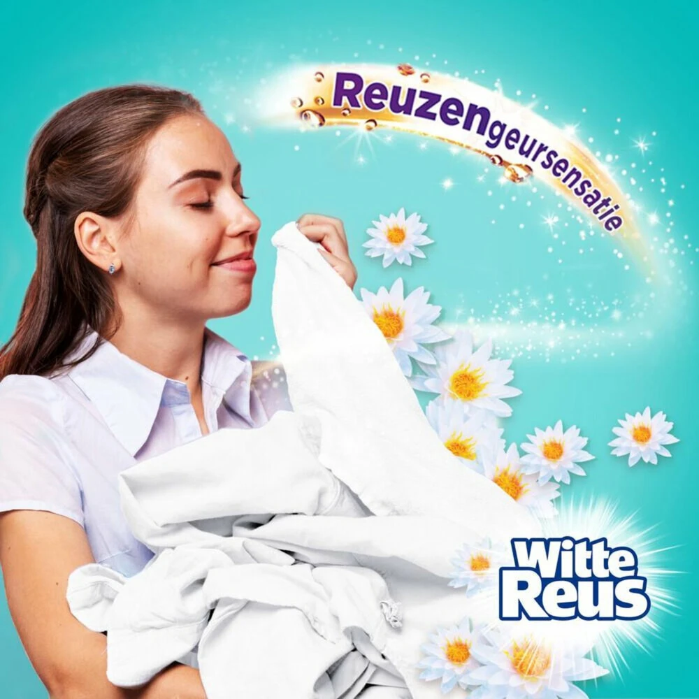 Witte Reus Wasmiddel Frisse Reus Gel Lotus 77 Wasbeurten 4 Witte Reus Wasmiddel Frisse Reus Gel Lotus 77 Wasbeurten - Afbeelding 2