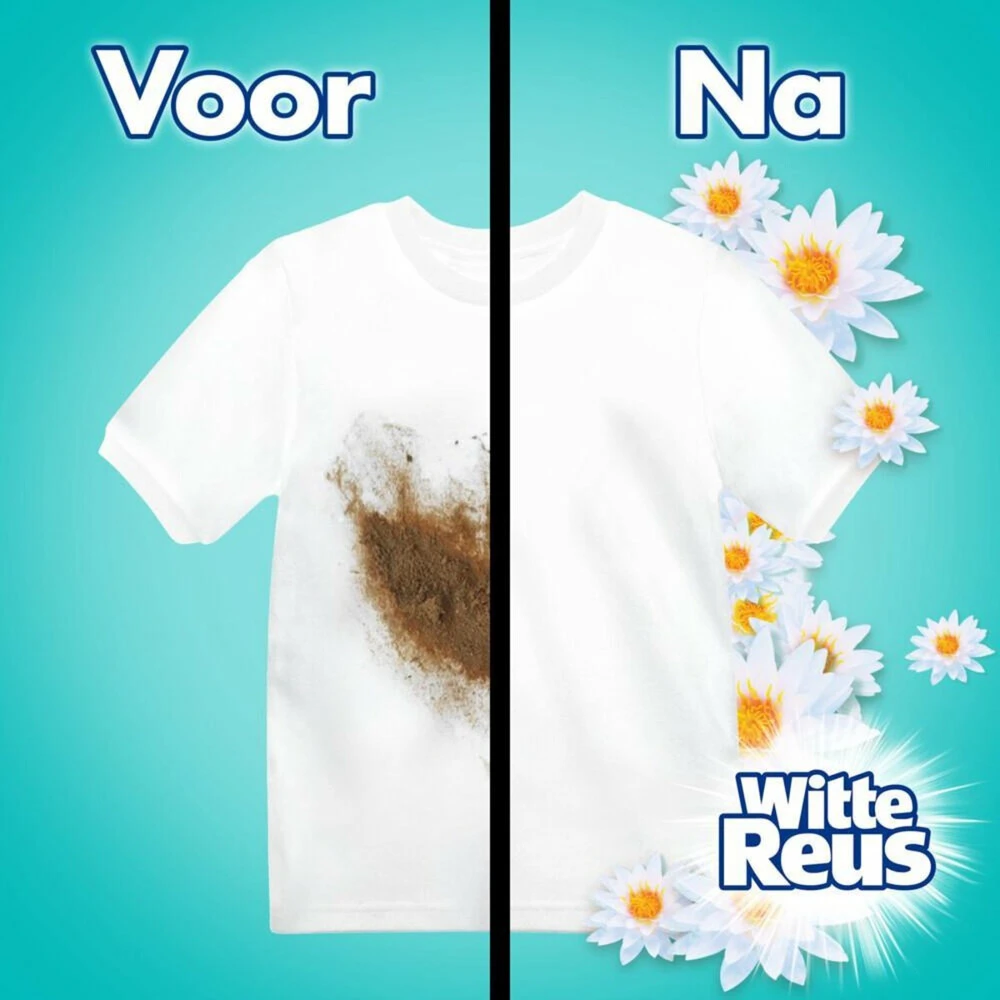 Witte Reus Wasmiddel Frisse Reus Gel Lotus 77 Wasbeurten 5 Witte Reus Wasmiddel Frisse Reus Gel Lotus 77 Wasbeurten - Afbeelding 3