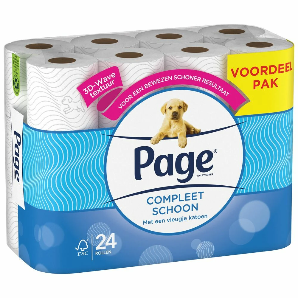 3x Page Toiletpapier Compleet Schoon 2-laags 7 3x Page Toiletpapier Compleet Schoon 2-laags - Afbeelding 5