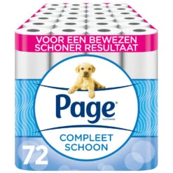 3x Page Toiletpapier Compleet Schoon 2-laags