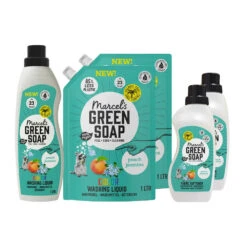 Marcelu0027s Green Soap Perzik & Jasmijn Was Pakket