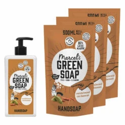 Marcelu0027s Green Soap Sandelwood & Cardemon Handzeep Pakket