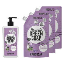 Marcelu0027s Green Soap Lavendel & Rozemarijn Handzeep Pakket