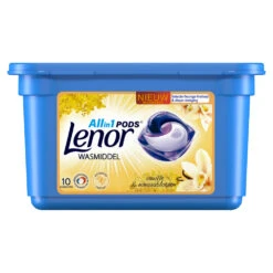 6x Lenor Wasmiddel All-in-1 Pods Vanille & Mimosabloem