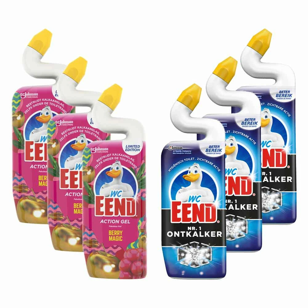 WC Eend Toiletreinigings Pakket 3 WC Eend Toiletreinigings Pakket