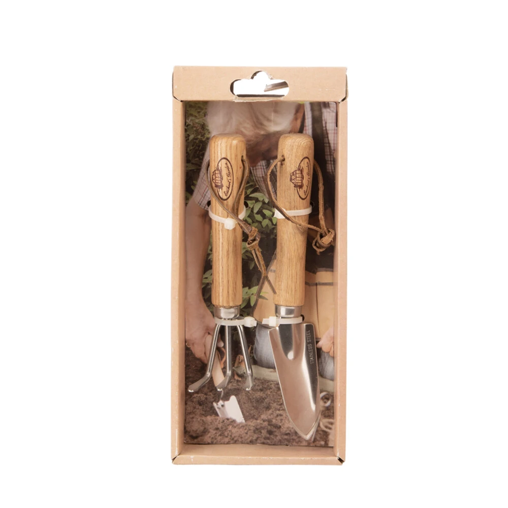 Esschert Design Rvs Minigereedschap Schep/Hark Naturel 3 Esschert Design Rvs Minigereedschap Schep/Hark Naturel