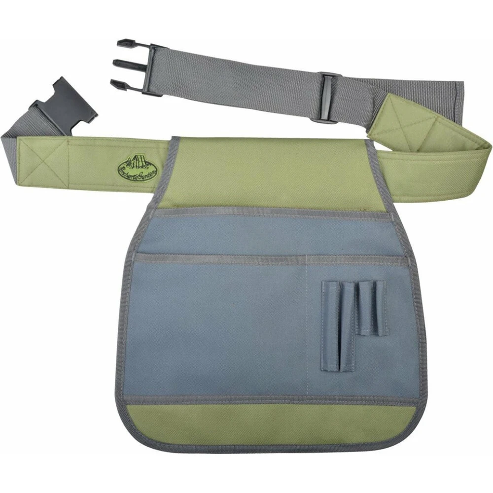 Esschert Design Tuingereedschapriem Grijs 4 Esschert Design Tuingereedschapriem Grijs - Afbeelding 2