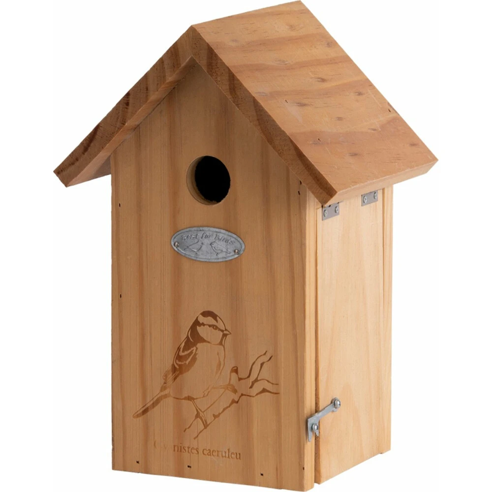 Esschert Design Nestkast Pimpelmees Silhouet Naturel 5 Esschert Design Nestkast Pimpelmees Silhouet Naturel - Afbeelding 3