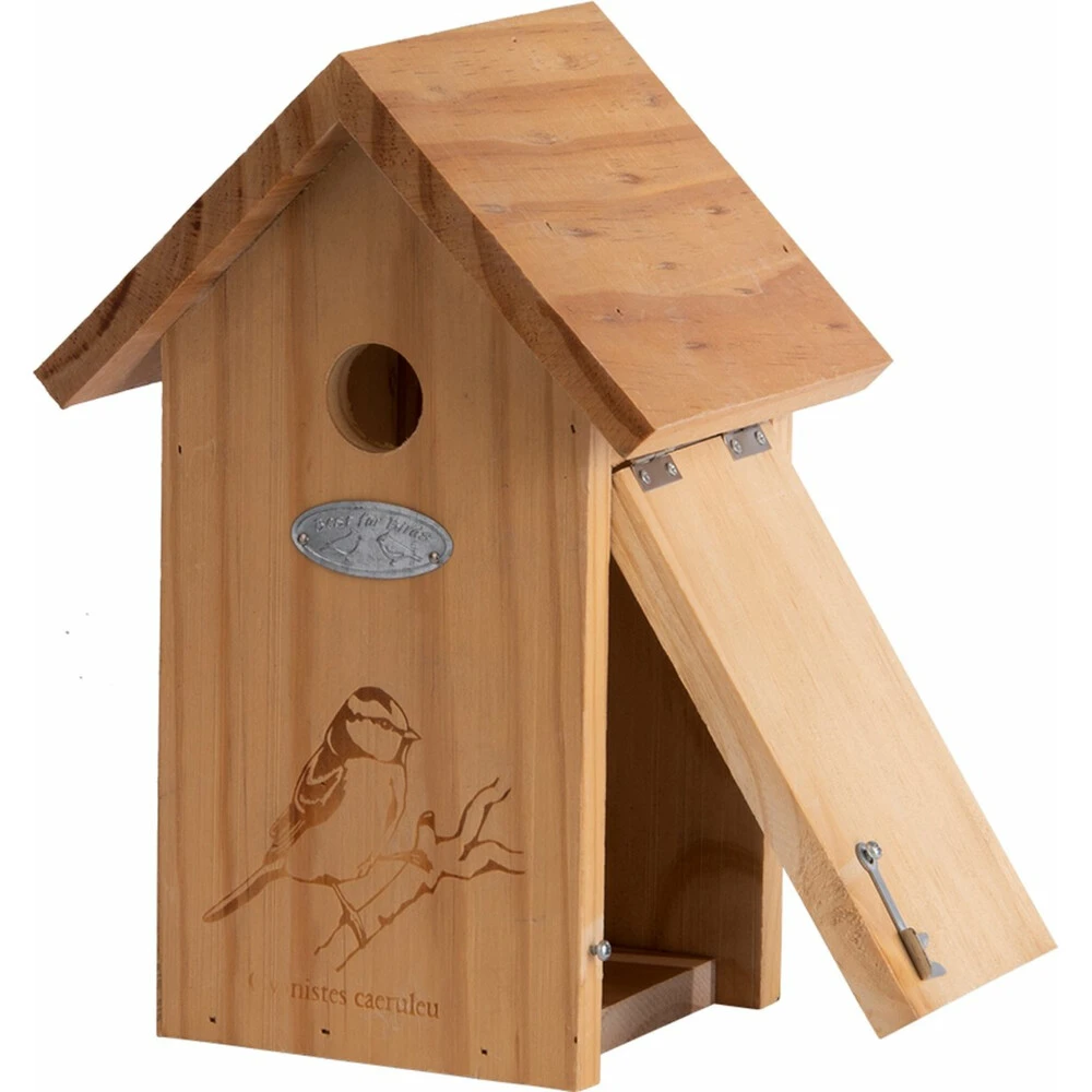 Esschert Design Nestkast Pimpelmees Silhouet Naturel 7 Esschert Design Nestkast Pimpelmees Silhouet Naturel - Afbeelding 5