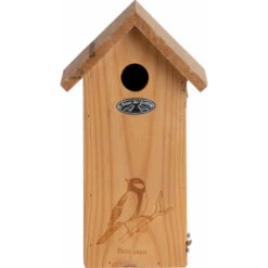 Esschert Design Nestkast Koolmees Silhouet Naturel