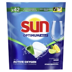 SUN® Sun Vaatwascapsules Optimum All-in-1 Citroen