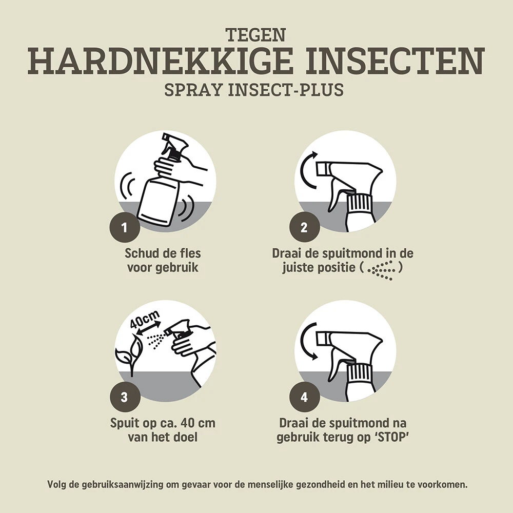 Pokon Tegen Insecten Hardnekkige Spray Insect Plus 5 Pokon Tegen Insecten Hardnekkige Spray Insect Plus - Afbeelding 3