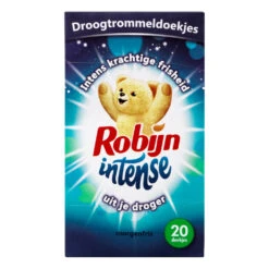 9x Robijn Droogtrommeldoekjes Intense