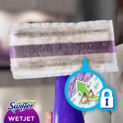 8x Swiffer WetJet Dweilsysteem Navulling Reinigingsdoekjes -Dreft Winkel 996990 3