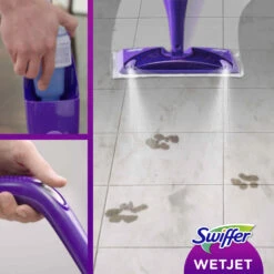 4x Swiffer WetJet Alles-In-Een Dweilsysteem Reinigingsmiddel Vloer 9 4x Swiffer WetJet Alles-In-Een Dweilsysteem Reinigingsmiddel Vloer -Dreft Winkel 996992 4