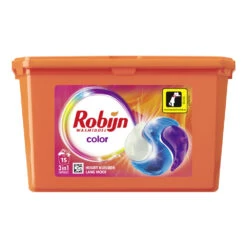 4x Robijn Wascapsules 3-in-1 Color
