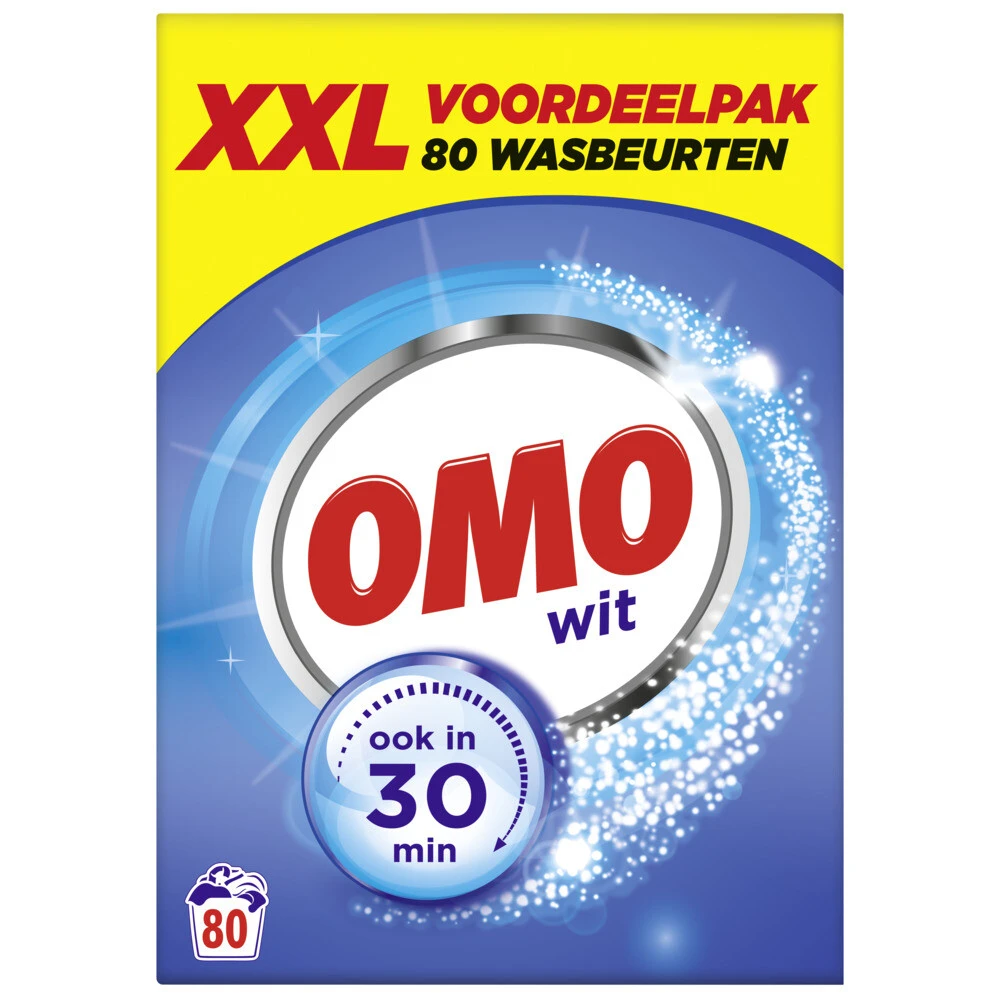 OMO Waspoeder Wit 3 OMO Waspoeder Wit